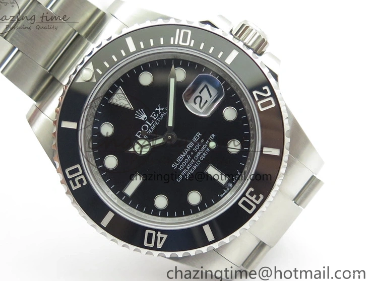 1218 Submariner 41mm 126610 LN Black Ceramic 904L Steel VVSF 1:1 Best Edition A NewStyle 2494